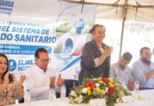 Concluye primera etapa de alcantarillado sanitario en la colonia El 28, en San Francisco de Conchos