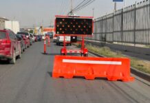 Por obras de agua potable, cierran calles en torno a De las Torres y Talamás Camandari en Ciudad Juárez