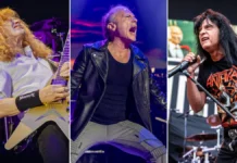 Iron Maiden convierte Los Ángeles en una fiesta del metal junto a Megadeth y Anthrax